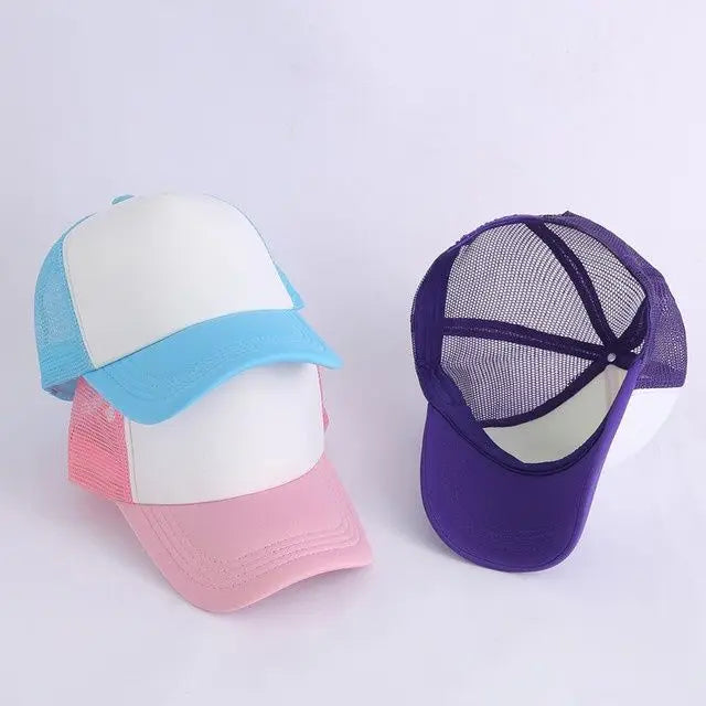 Personalized Logo Trucker Hats Men Women Foam Mesh Hats Sports Team Baseball Caps Custom Logo Sun Hat Snapback Adult Gorras Caps