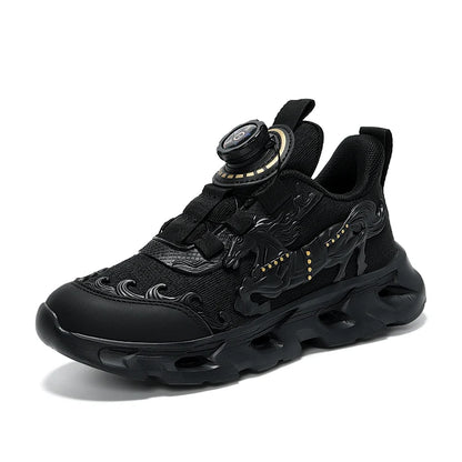 Childrens Sports Shoes Fashionable Mesh Campus Student Cushioning Training Shoes New Breathable Non Slip Daily Jogging Shoes