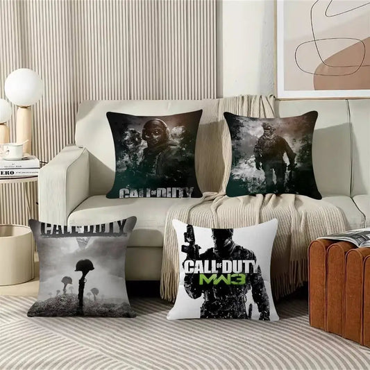Classic Game C-Call Of D-Duty personlige billed- og tekstpuder til boligindretning, husholdningsgaver 45x45cm