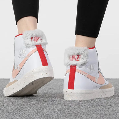 Nike Blazer High-Top Non-Slip Breathable Video Game Pixel Sports Canvas Board Shoes FD4342-181