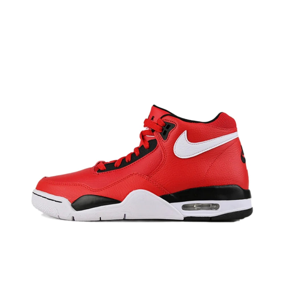 Nike Flight Legacy Retro Fashion Minimalist Premium Comfort Cushioning Anti-Slip Basketball Shoes Men's BQ4212-100