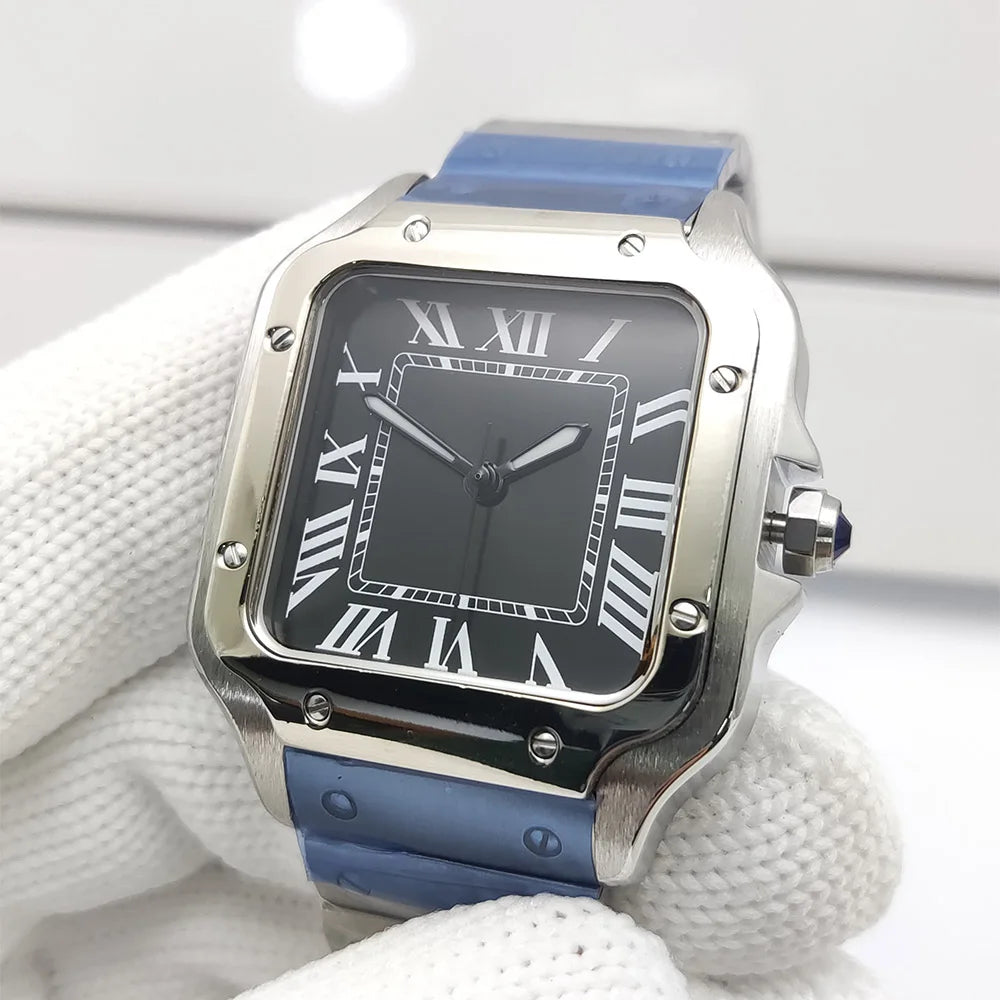 Men's Watches Square Case New NH35 Automatic Sports Watch Waterproof Fashion Design Japan Miyota NH35 Watch men's watch