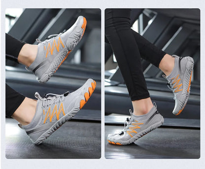 Outdoor Lightweight Men's Training Running Barefoot Shoes, Quick-Dry Swimming Water Shoes, Sport Gym Fitness Jogging Sneakers