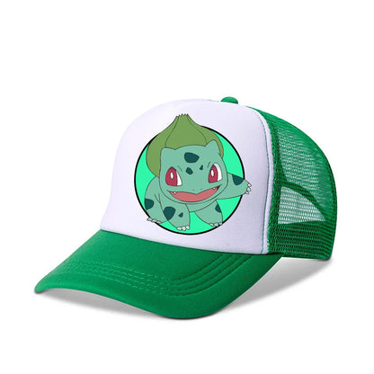 Pokemons Baseball Cap Pikachu Charizard Gengar cartoon Peaked Hat Kid Adult Summer Outdoor Sport Hat Boy Casual Fashion Cap Gift