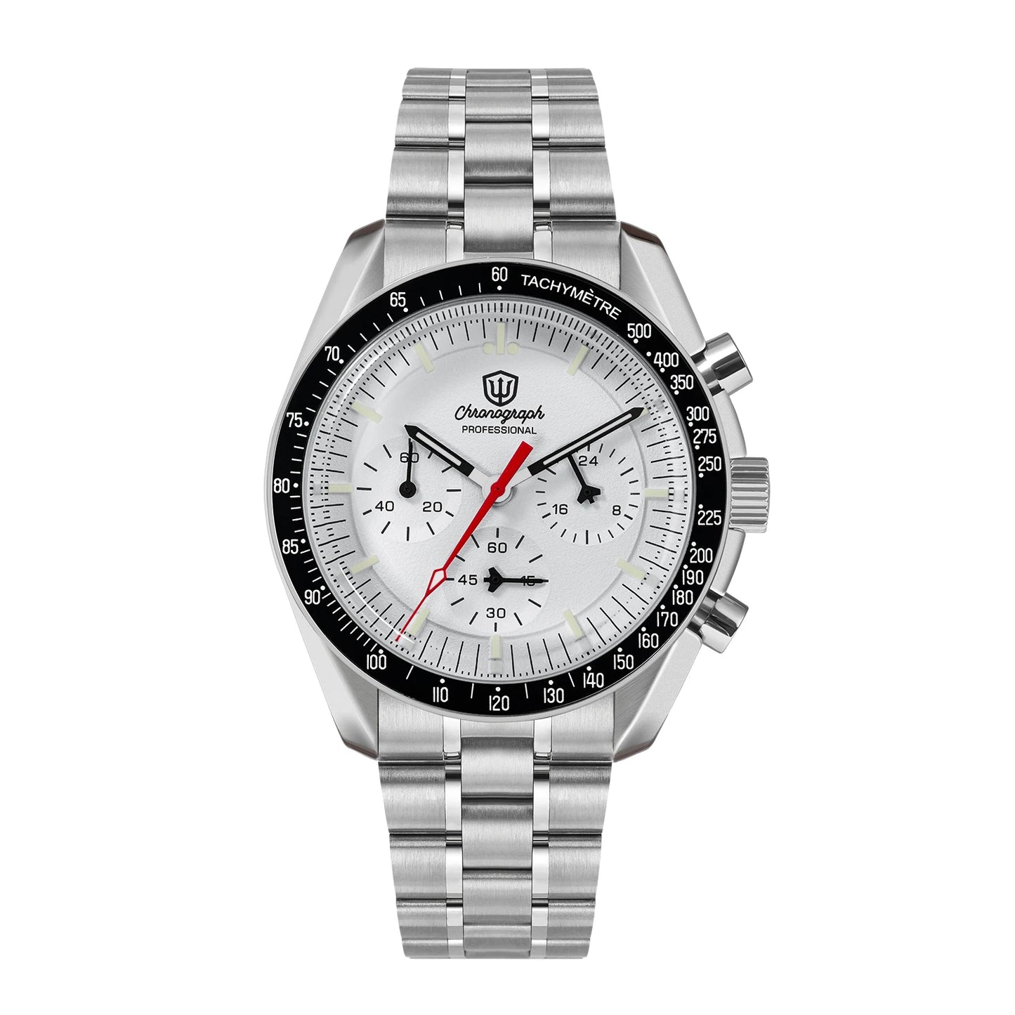 Watchdives New Wd1863 Quarz-Herrenuhr VK63 Chronograph Bubble-Saphirglas Wasserdicht 39Mm Stahl Top-Marke Luxus-Business-Uhr