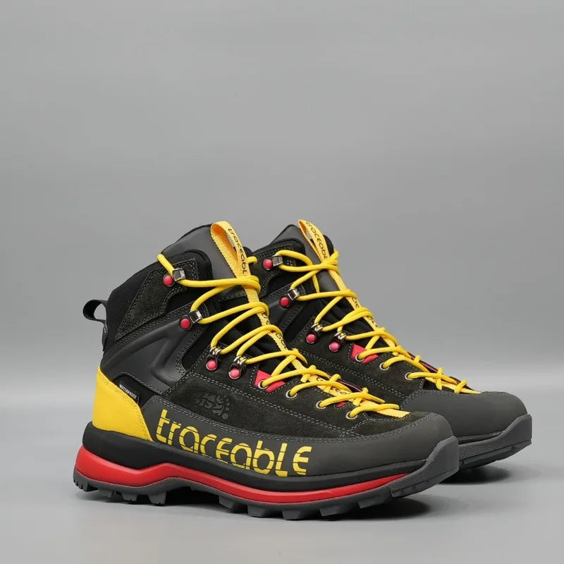 Nouveauté 2026 : chaussures d'escalade pour hommes et femmes, baskets de trekking de qualité supérieure, chaussures de randonnée antidérapantes, chaussures de sport montantes pour la salle de sport