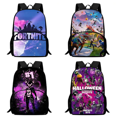 Game Shooting Fortnite Kids Backpacks Boy Girls Student Birthday Gift Child School Bags Large Capacity Camping Durable Rucksack
