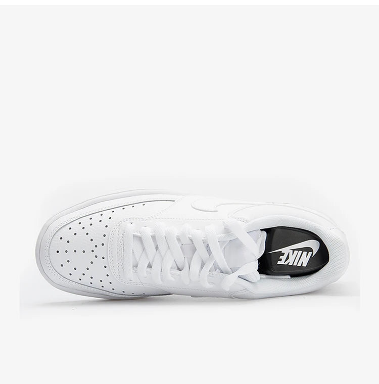 Nike Genuine Court Vision Low Ténis unissexo de cano baixo duráveis CD5434-100