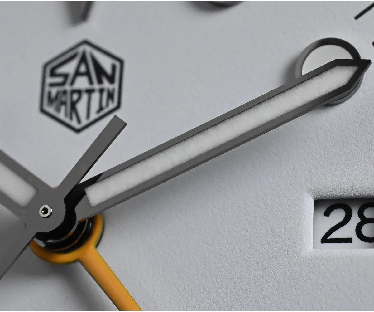 San Martin Neue 39mm NH34 BB GMT Automatikuhr, mechanische Sportuhr, Saphirglas, Leuchtanzeige, wasserdicht bis 100m, für Herren, Relogio SN0054