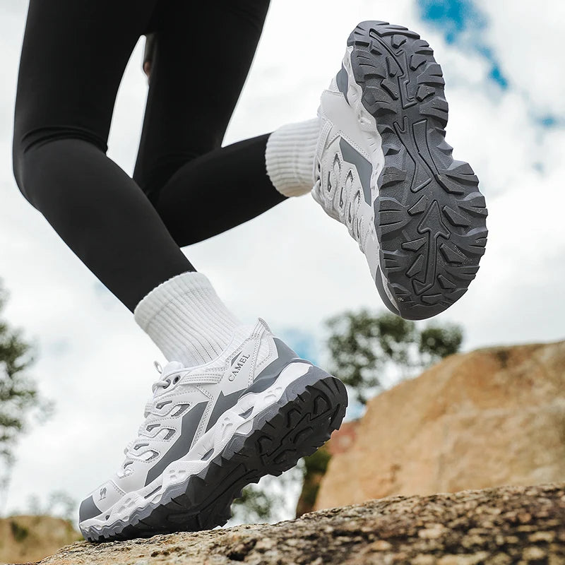 Men's and Women's Hiking Shoes Non-Slip Trekking Outdoor Sneakers Sports Shoes Camping Training Jogging Breathable Climbing Trail Shoes