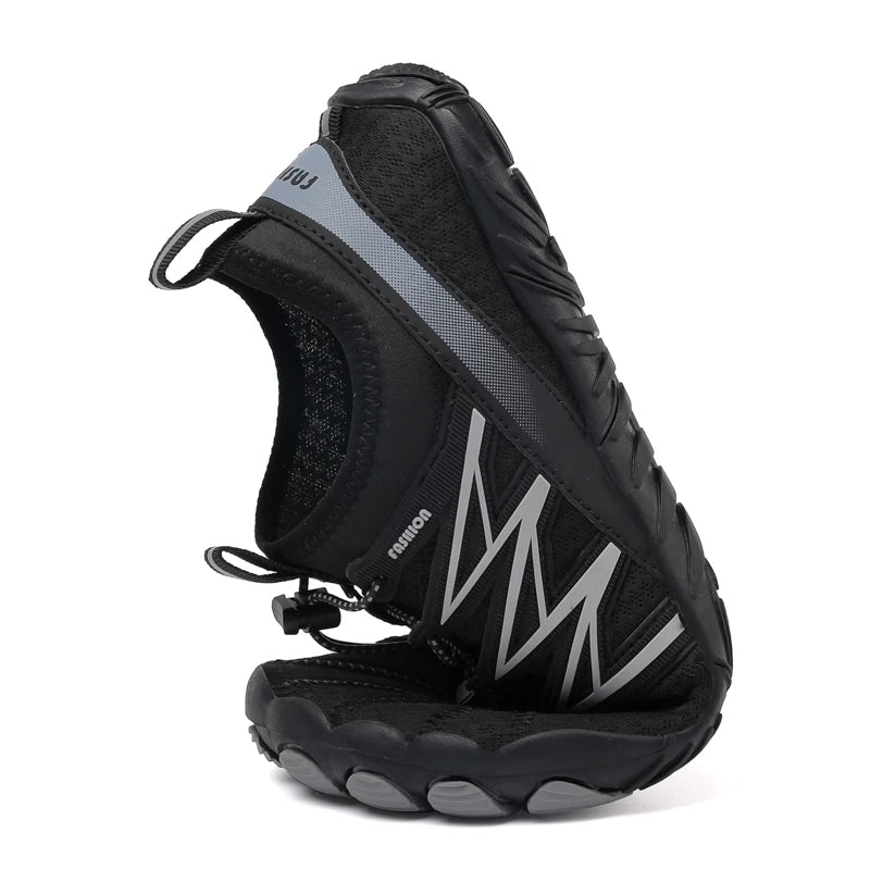 Outdoor Lightweight Men's Training Running Barefoot Shoes, Quick-Dry Swimming Water Shoes, Sport Gym Fitness Jogging Sneakers