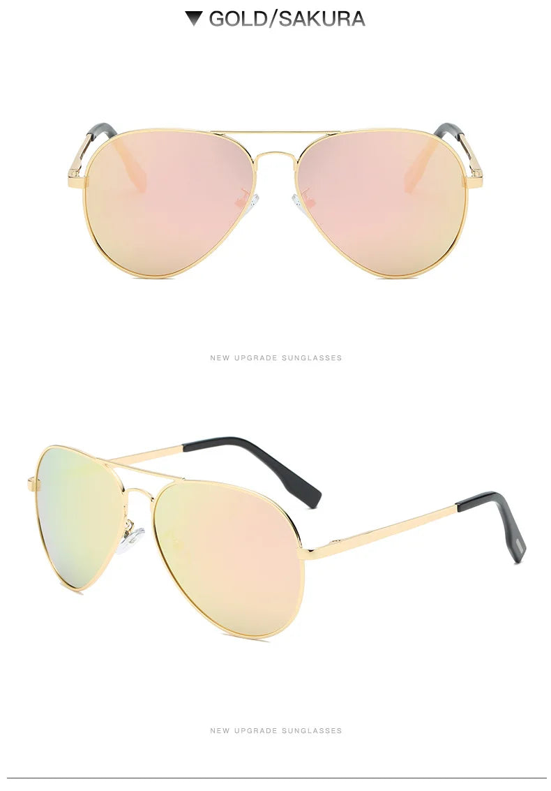 LIOUMO Top Quality Aviation Sunglasses Men Polarized Driving Glasses Women Fashion Pilot Goggles Anti-Glare lentes de sol hombre