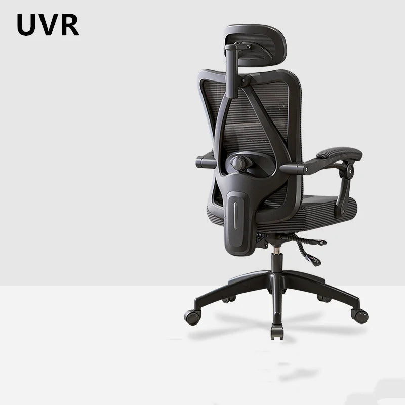 UVR Living Room Office Chair Household Ergonomic Design Armrest Backrest Stool Lift Adjustable Boss Chair Game Athletics Chair