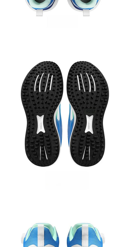 PGM Men's Golf Shoes with Ultra Soft Sole, Knob Shoelaces, Breathable, Anti-Slip Outdoor Sports Sneakers XZ412