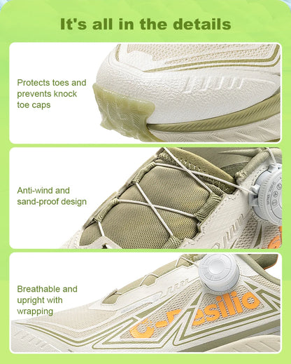 ONEMIX Outdoor Running Sneakers Men Elastic Trail Shoes Lightweight Breathable Women Sneakers Couple Casual Waterproof Shoes