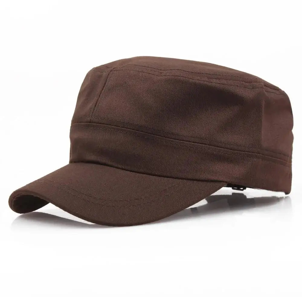 Practical Top Army Baseball Cap Women Spring Solid Cotton Military Tactical Snapback Male Outdoor Sport Militar Sailor Hat