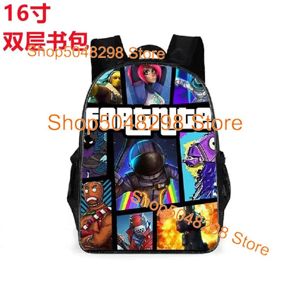 Estuche grande de lona kawaii para lápices, estuche para bolígrafos para niños y niñas, estampado Fortnite, material escolar, papelería para adolescentes, regalo de cumpleaños
