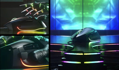 Razer Basilisk V3 Wired Gaming Mouse, 26000 DPI RGB Optical Gaming Mouse with 11 Programmable Buttons for PC & Laptop