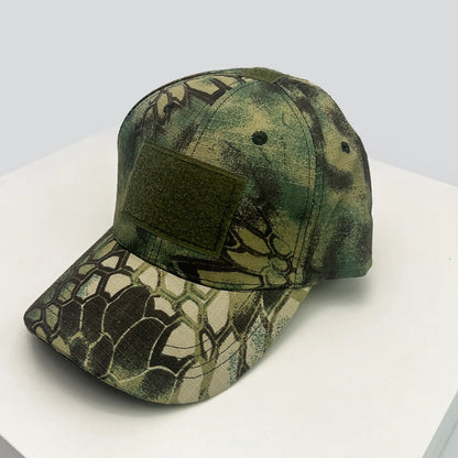 Velcro Strap CAMO Outdoor Baseball Hats Sunshade American New Unisex Versatile Sports Fashion Personal Peaked Caps Tactic Riding
