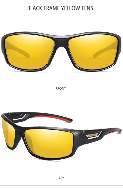LOISRUBY Camouflage Polarized Cycling Driving Sunglasses Outdoor Tacakle Protection Sports Fishing Running Goggles