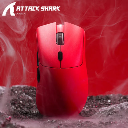 Attack Shark R1 Wireless Mouse Bluetooth Gaming Mouse, Viral Mouse Reviewed by Influencers PAW3311 Sensor, 1000Hz Return-rate