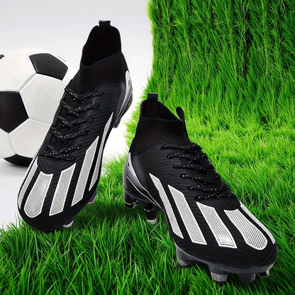 New Men's Football Boots Cleats Boys Ultralight Sport Soccer Shoes Adult Professional Non-Slip Comfortable Training Match Grass