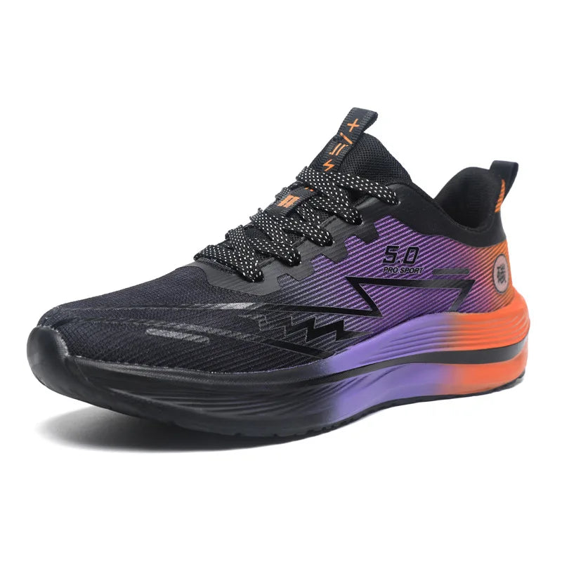 Unisex Lightweight Breathable Running Shoes Sporty Casual Low Top Flat Laced Footwear for Men And Women in Various Colors