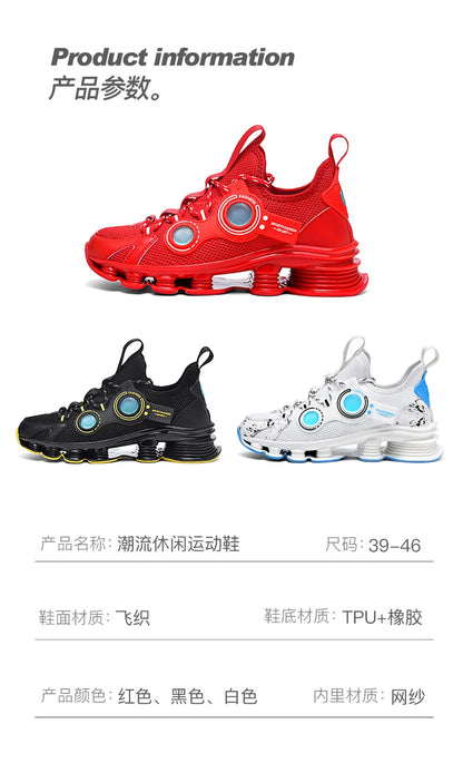 Men's Basketball Shoes Breathable Cushioning Non-Slip Wearable Running Shoes Gym Training Athletic Basketball Sneakers for Men