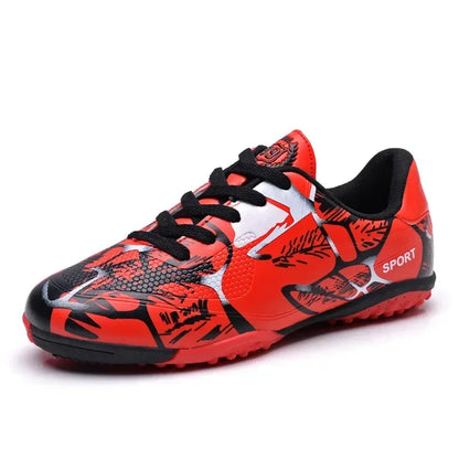 Chaussures de football pour hommes et enfants, crampons, ultra-légères, antidérapantes, pour terrain gazonné, chaussures de football professionnelles pour adultes, chaussures d'entraînement pour garçons, livraison direc
