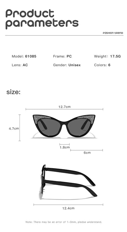 Lovely Cat Eye Children Sunglasses Shiny Bowknot Sun Glasses Kids Cute Baby Eyewear Trend Girls Boy Eyeglasses