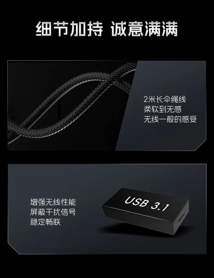 Metaphyuni Metapanda P1 Pro Max Wireless Gaming Mouse PAW3395 Sensor, Lightweight 2.4GHz Ergonomic Wireless Gaming Mouse for PC & Esports