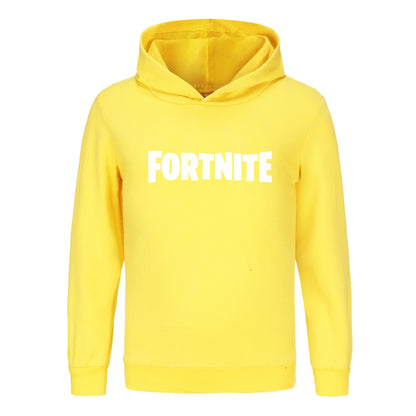 Kinder-Fortnite-Baby-Cartoon-Hoodie, Unisex-Kapuzenpullover mit langen Ärmeln für Jungen, lässige Jugend-Mäntel für Mädchen 1354
