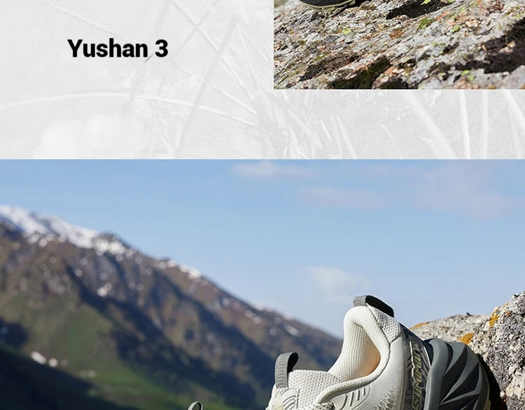 361 Degrees Yushan 3.0 muške tenisice za trčanje, planinarenje, amortizirane, fleksibilne, prozračne, neklizajuće, za vanjsko trčanje, muške tenisice 672532214