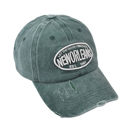 Distressed Baseball Cap Dad Hats for Men Women Vintage Washed Cotton soft crown Hat Adjustable Low Profile Unisex Style Headwear