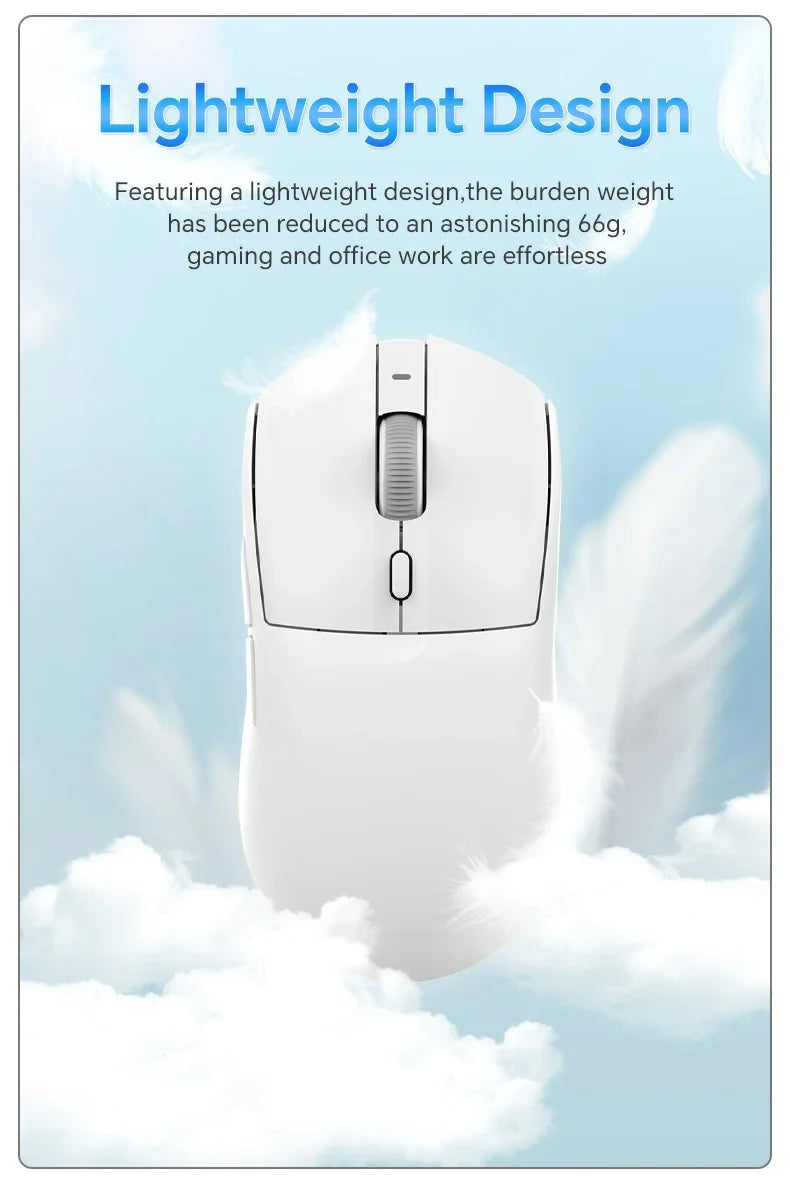 AJAZZ AJ139 V2 MC/AJ139 PRO kabellose Gaming-Maus mit PAW3311/PAW3395-Sensor, 12000DPI/26000DPI, 500mAh, Bluetooth-Gaming-Maus für PC