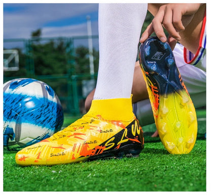 Botas de fútbol profesionales para hombre, zapatillas de fútbol Society, tacos de fútbol FG ultraligeros para entrenamiento, calzado deportivo de fútbol para exterior