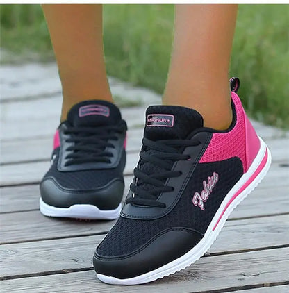 Women’s Sneakers 2025 New Fashion Flat Women’s Shoes Vulcanized Casual Sneakers Women Lace-Up Women’s Sneakers Tenis Feminino