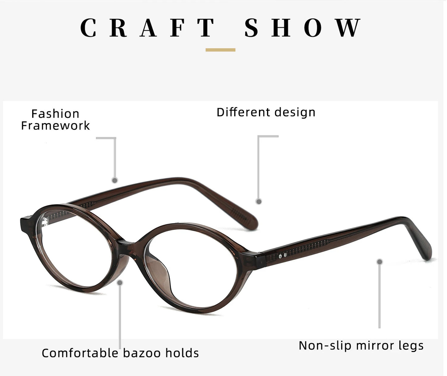 VICKY Simple Geometric Oval Small Frame Retro Design Women's Polarized Sunglasses UV Protection Customizable Prescription K9142