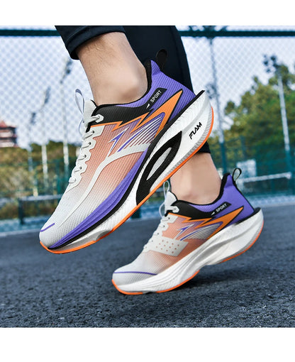 Scarpe sportive da running da uomo per maratona, con cuscino d’aria, traspiranti, leggere e confortevoli, sneakers atletiche outdoor da donna per jogging e tenis