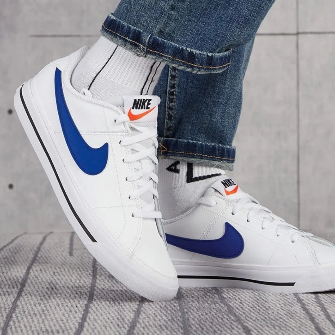 Nike Nike, nuove scarpe da donna leggere, comode e versatili Court Legacy Low-Top bianche, sneakers sportive casual Da5380-101