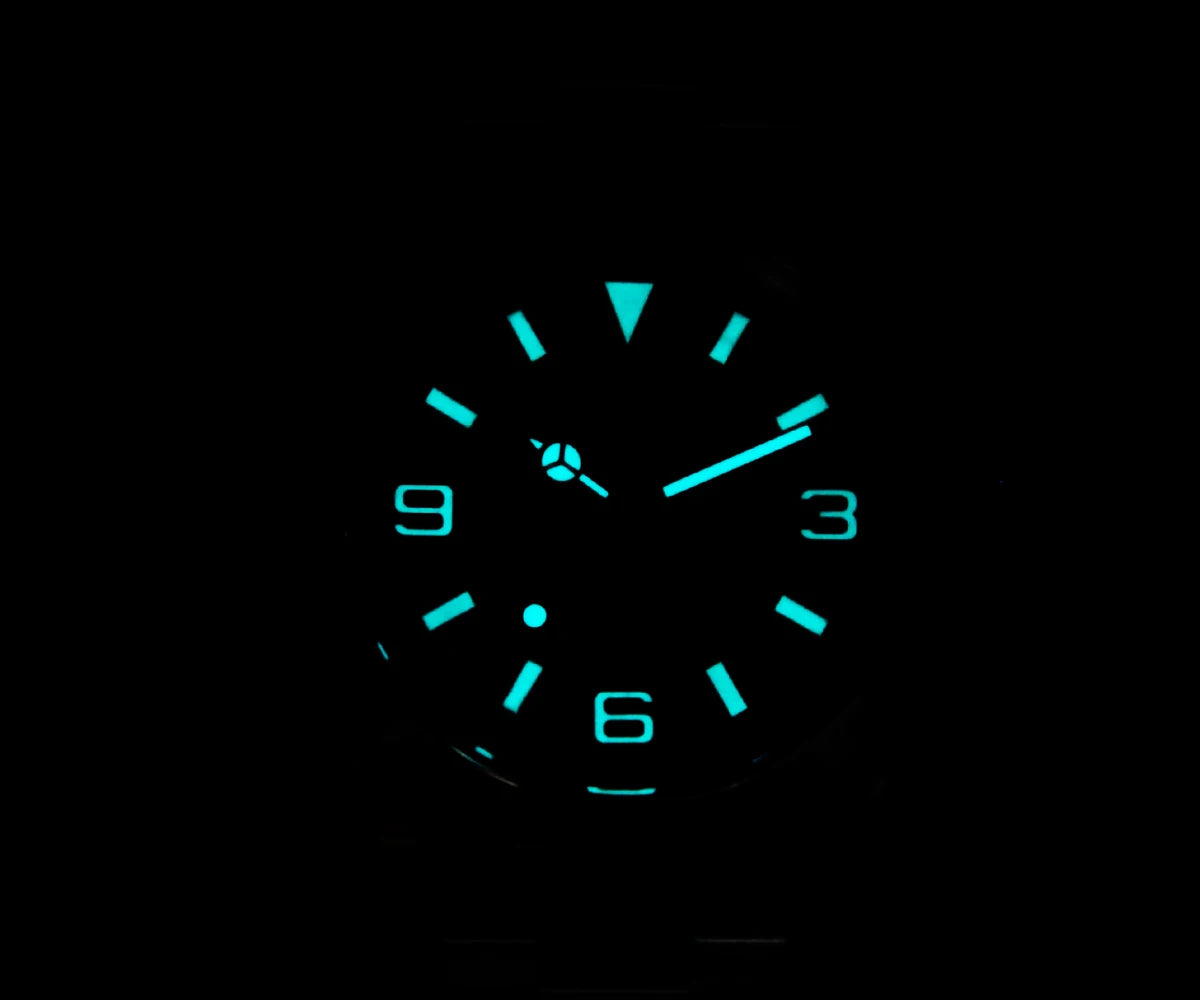 Cronos EX Diver Mechanical Men Watch 39mm Automatic PT5000 Sapphire Glass Bushed Bracelet Glide Clasp 10ATM L6031