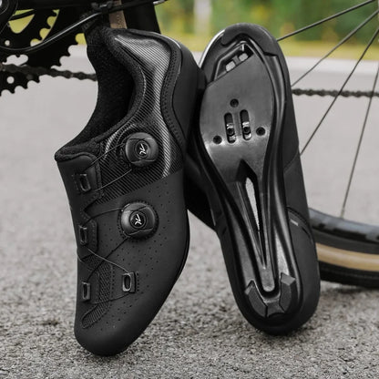 2025 new arrival professional cycling shoes, racing road bike SPD cleat shoes, ultralight self-locking MTB bicycle sneakers unisex
