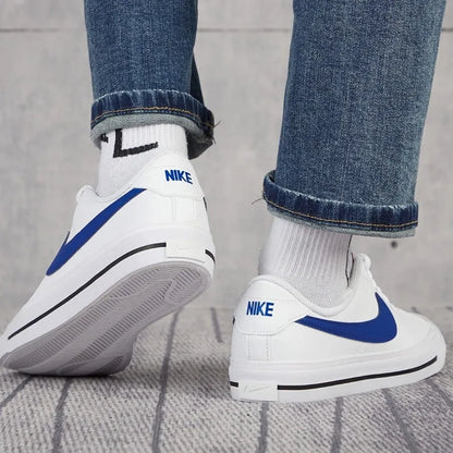 Nike Nike, nuove scarpe da donna leggere, comode e versatili Court Legacy Low-Top bianche, sneakers sportive casual Da5380-101