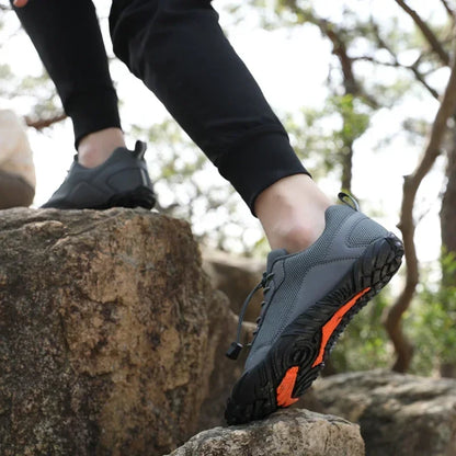Sapatos aquáticos para homem e mulher, calçado desportivo de secagem rápida para natação, mergulho, surf, piscina e desportos aquáticos, sapatos barefoot com biqueira larga, sapatilhas minimalistas
