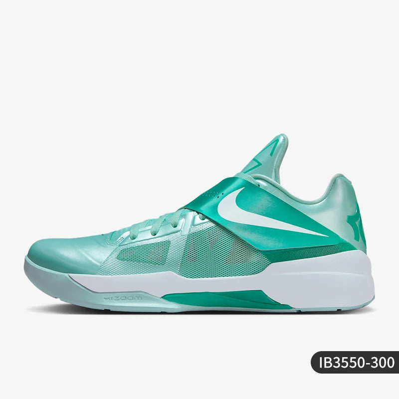 Sapatilhas de basquetebol desportivas para homem Nike Authentic Zoom KD 4, almofadadas e resistentes ao desgaste, IB3550-300