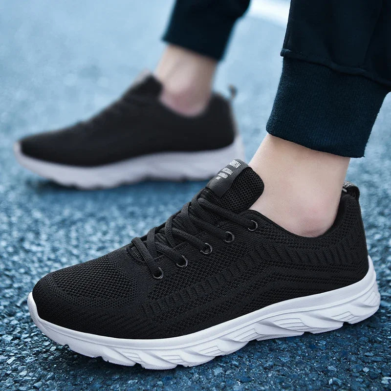 Laufschuhe Herren Sneaker Modische leichte Turnschuhe Atmungsaktive Wanderschuhe Bequeme Sportschuhe für Herren