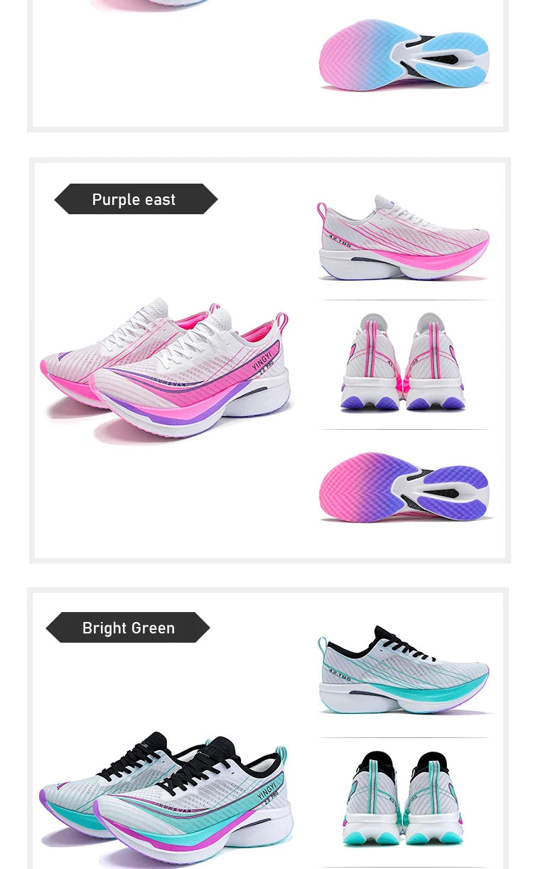2025 IRUNSVAN SHADOW WING 2.0 PRO Marathon Air Cushion Sports Running Shoes, Carbon Plate Trail Running Shoes, Lightweight Sneakers
