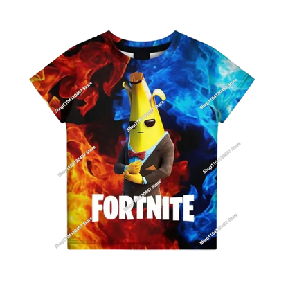 Sweatshirt com capuz Fortnite 3D com estampagem digital, folgado e confortável, novidade de outono
