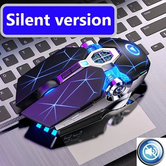 Nuovo mouse da gaming professionale 3200dpi, 7 pulsanti, retroilluminato, per computer, supporto definizione macro, meccanico, cablato e silenzioso