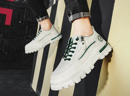 Sapatilhas de Skate para Homem, Casuais, Desportivas, de Outdoor e Caminhada, Modernas, Urbanas, Confortáveis e com Sola Grossa